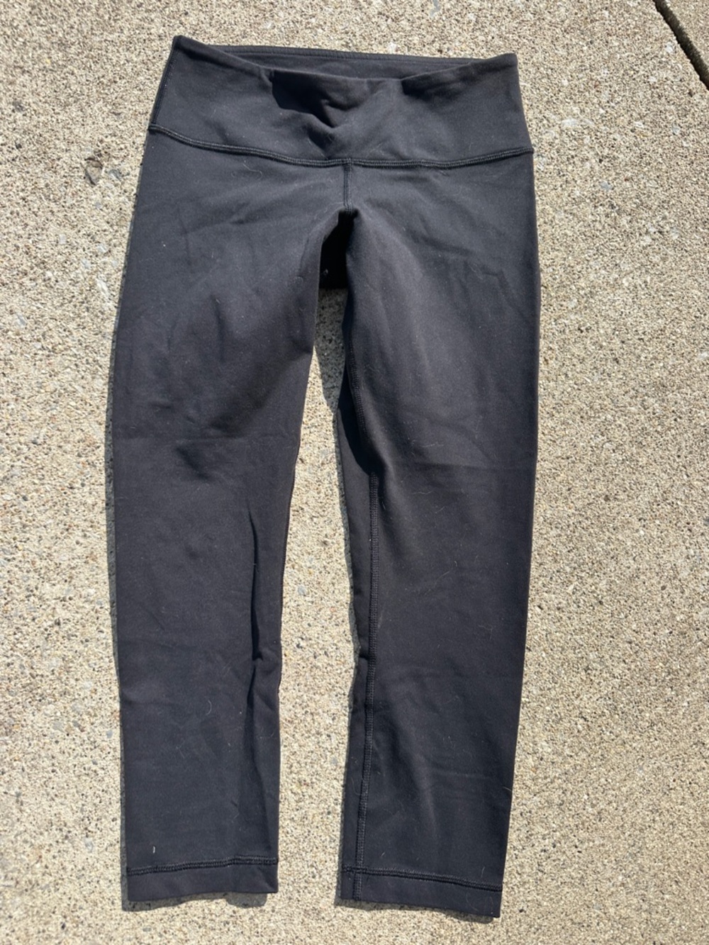lululemon athletica  Black crop Leggings